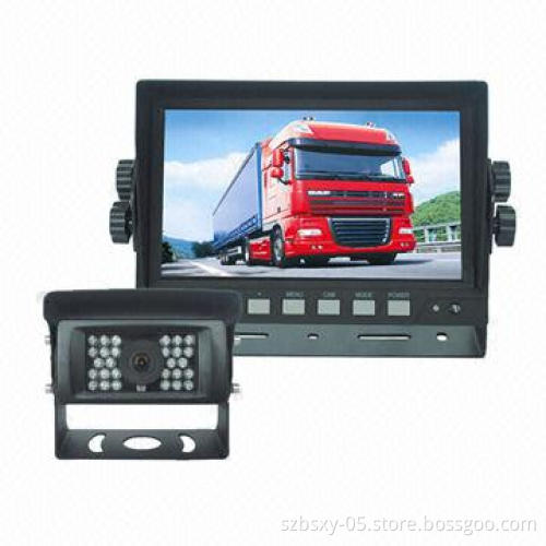 Car Reverse Camera System with 7-inch Monitor, Cameras for Farm Tractors